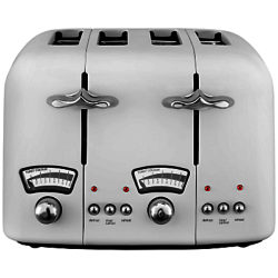 De'Longhi Argento CT04 4-Slice Toaster White